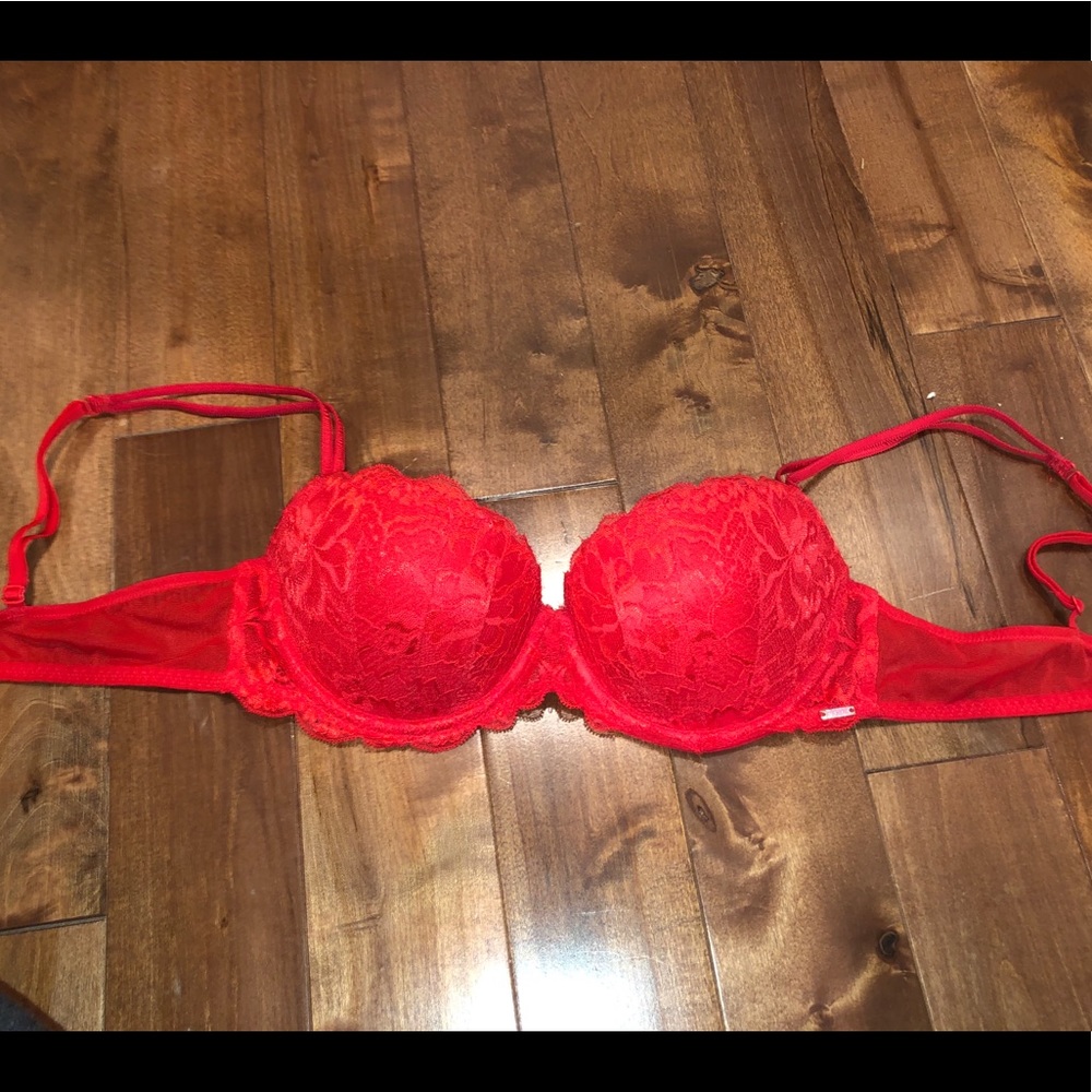 Sexy VS Red Lace Push Up 36B